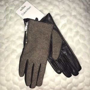 CALVIN KLEIN WOMENS SIZE MEDIUM GLOVES